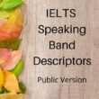 IELTS Speaking Rubric