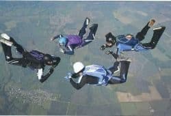 Four skydivers - B2 First Speaking Part 2
