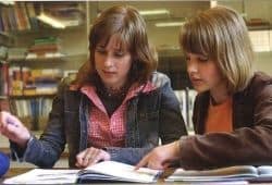 Two young women studying together - B2 First Speaking Part 2