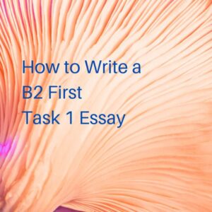 how to write a b2 first task 1 essay | Pronunciation Help