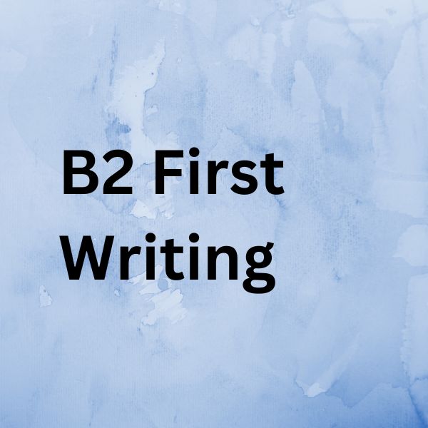 B2 First Writing | Pronunciation Help