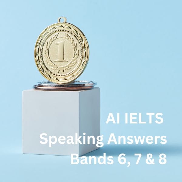 A medal on a small plinth - A Prize You Have Received - AI IELTS Speaking Bands 6, 7 & 8