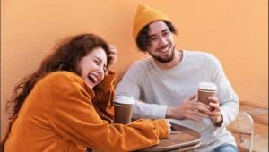Couple in a cafe - What might be enjoyable about spending time in these places? - C1 Advanced Speaking Part 2 Question Couple in a cafe - What might be enjoyable about spending time in these places? - C1 Advanced Speaking Part 2 Question