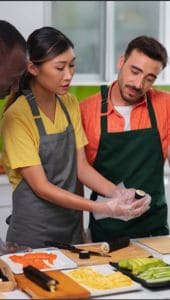 Making Sushi - What might these people gain from these experiences? - C1 Advanced Speaking Part 2 Question Making Sushi - What might these people gain from these experiences? - C1 Advanced Speaking Part 2 Question